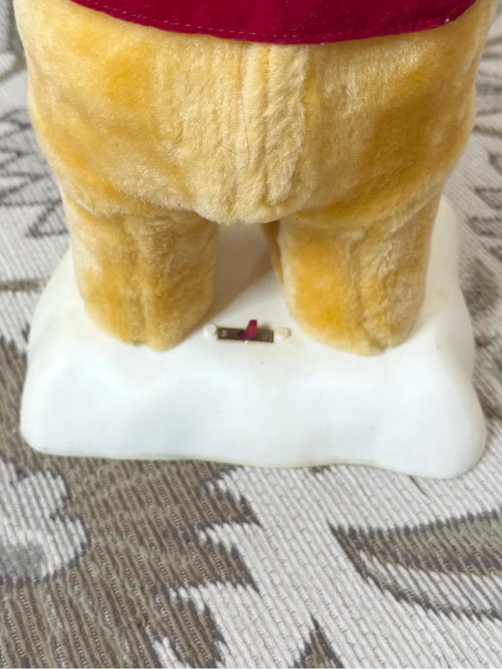 90s Vintage Disney Winnie the Pooh Animated Christmas Decor Telco Motion-ettes